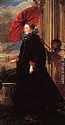 Sir Antony Van Dyck Canvas Paintings - Marchesa Elena Grimaldi